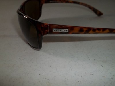 Suncloud Sentry Sunglasses Full Rim Tortoise Wrap Polarized 100% UV Protection