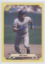 1987 Classic Update Yellow Travel Edition Green Back Rob Deer #141 2p4