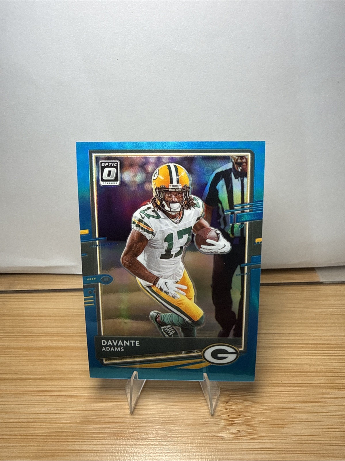 2020 Panini Donruss Optic - Davante Adams #40 Aqua Prizm /299 HOF Packers Rams