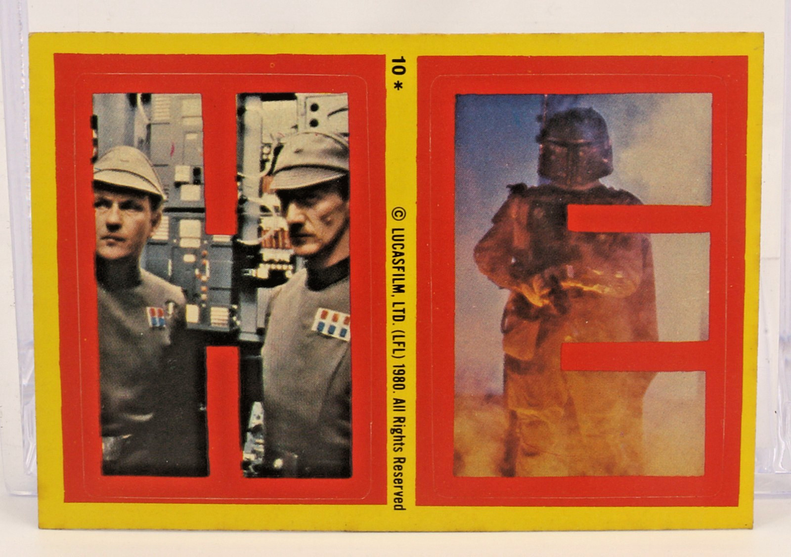 1980 Star Wars: The Empire Strikes Back Sticker #10