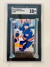 2025-26 UD Encore Matthew Schaefer RC #E-149 SGC 10 - NY Islanders Rookie
