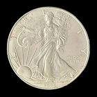 1996 Uncirculated American Eagle Silver Dollar KEY DATE + FREE PCGS SBA WIDE RIM