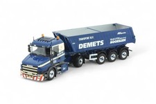 Tekno 86534 Demets Scania T144-460 Dump Trailer 1/50