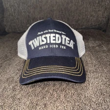 Twisted Tea Hard Iced Tea Promotional Trucker Hat Cap NWOT Lets Get Twisted