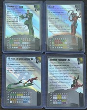 DC Heroclix Lantern Legacy Card Lot Of 4 L026, L036, L048c And L053a