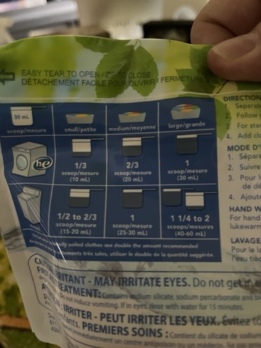 Norwex Laundry Sampler: 25 HE laundry soap, stain remover and nordic dryer balls - Picture 6 of 9