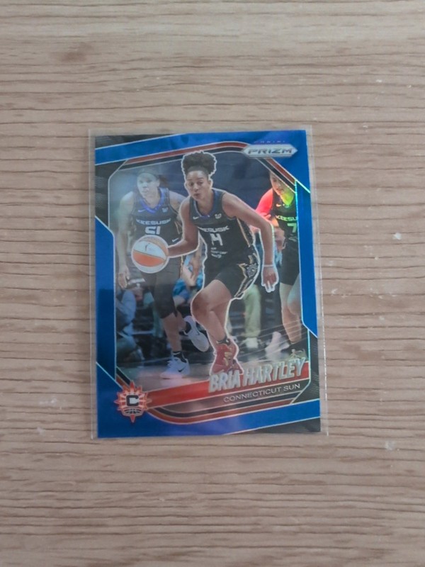 2025 Panini Prizm WNBA - Blue Prizm /199 - Bria Hartley - Connecticut Sun