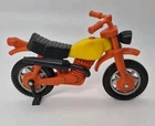 Dirt Bike Tonka Vintage Orange  Yellow Vintage 1970/80s