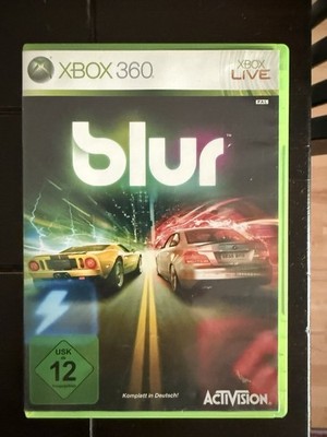Blur (Microsoft Xbox 360, 2010) CIB
