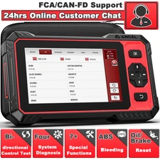 ABS SRS TCM Engine Check Bidirectional OBD2 Scanner Diagnostic Scan Tool CAN-FD