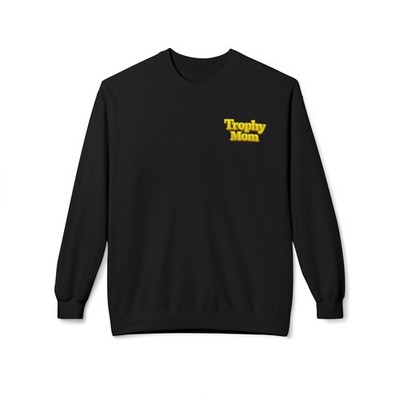 Trophy Mom Women's Sweatshirt | Gift for Mom | Embroidered | Crewneck | Soft