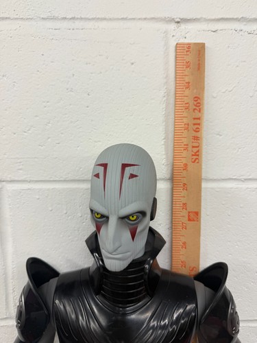 Figura de acción Lucasfilm LTD 2014 Jakks Pacific Star Wars Rebels Inquisitor 31" - Imagen 4 de 7