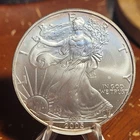 BU 2005 American Silver Eagle 1 Troy Oz .999 Fine Silver