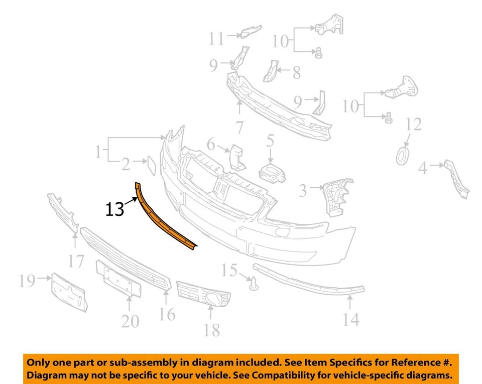 Kit de alerón/ala derecha para AUDI A4/QUATTRO S4 8H0807946 ORIGINAL OEM NOS Foto 3 de 4