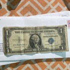 1953 $5 & 1935 $1 United States Banknotes Circulated D53086065A D13524256J — photo 3