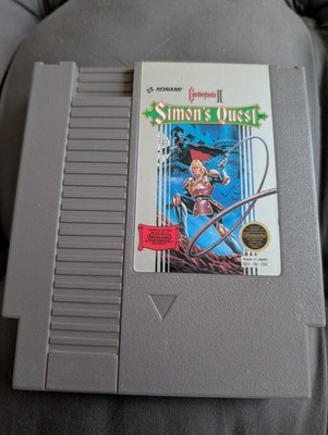 Castlevania II Simon's Quest Nintendo Entertainment System Authentic NES 