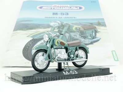 1:24 M 53 Motorrad URAL Modimio #64 Russische BMW R51/3 Motorcycle Rusian UdSSR