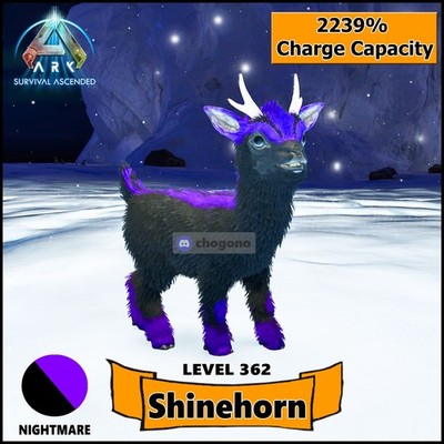 Ark Survival Ascended PC/PS5/XBOX PVE Nightmare Shinehorn Level