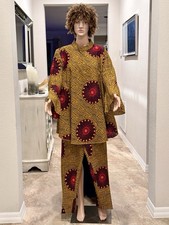 Women  s African Ankara Dress. 2 Piece