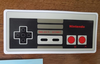 Nintendo NES Vintage Retro Looking Controller STICKERS 