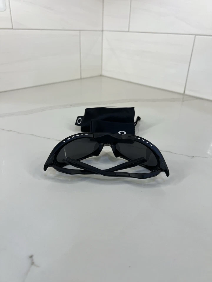 Gafas de sol Oakley Plantaris OO9437 - lentes polarizadas Prizm negras mate Foto 3 de 4