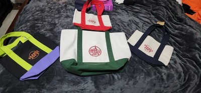 Trader Joe's Green Tote & 3 Minis 