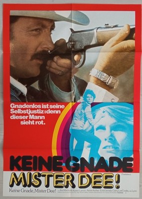P353  Kinoplakat KEINE GNADE MISTER DEE? James Mitchum, Karen Lamm