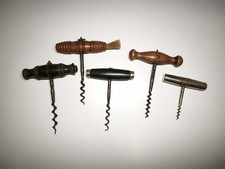 Lotto 5 Cavatappi antichi da collezione