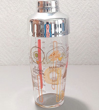 ARC Arcoroc France Cocktail Shaker mit Cocktail Rezepten Vintage verm. unbenutzt