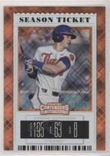 2019 Contenders Draft Picks Diamond 14/15 Logan Davidson (White Jersey) #17 x3x