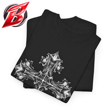 Gothic Cross and Roses Shirt   Black Floral Tee - Christian Shirt - Brand New