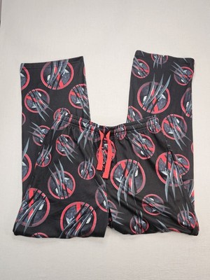 Deadpool and Wolverine Pajamas Pants Mens Size S small Movie Womens Sleep Pant