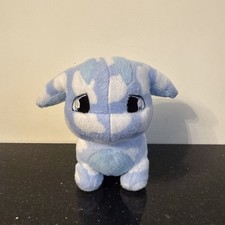 Vintage Neopets Cloud Poogle 6" Plush Stuffed Animal Toy