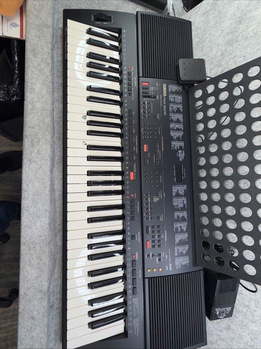 🔥 Vintage Yamaha PSR-500M 61-Key Keyboard Synthesizer Fully