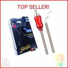 Stinger SI129 9Ft 1000 Series 2-Channel Audiophile Grade RCA Stereo Interconnect