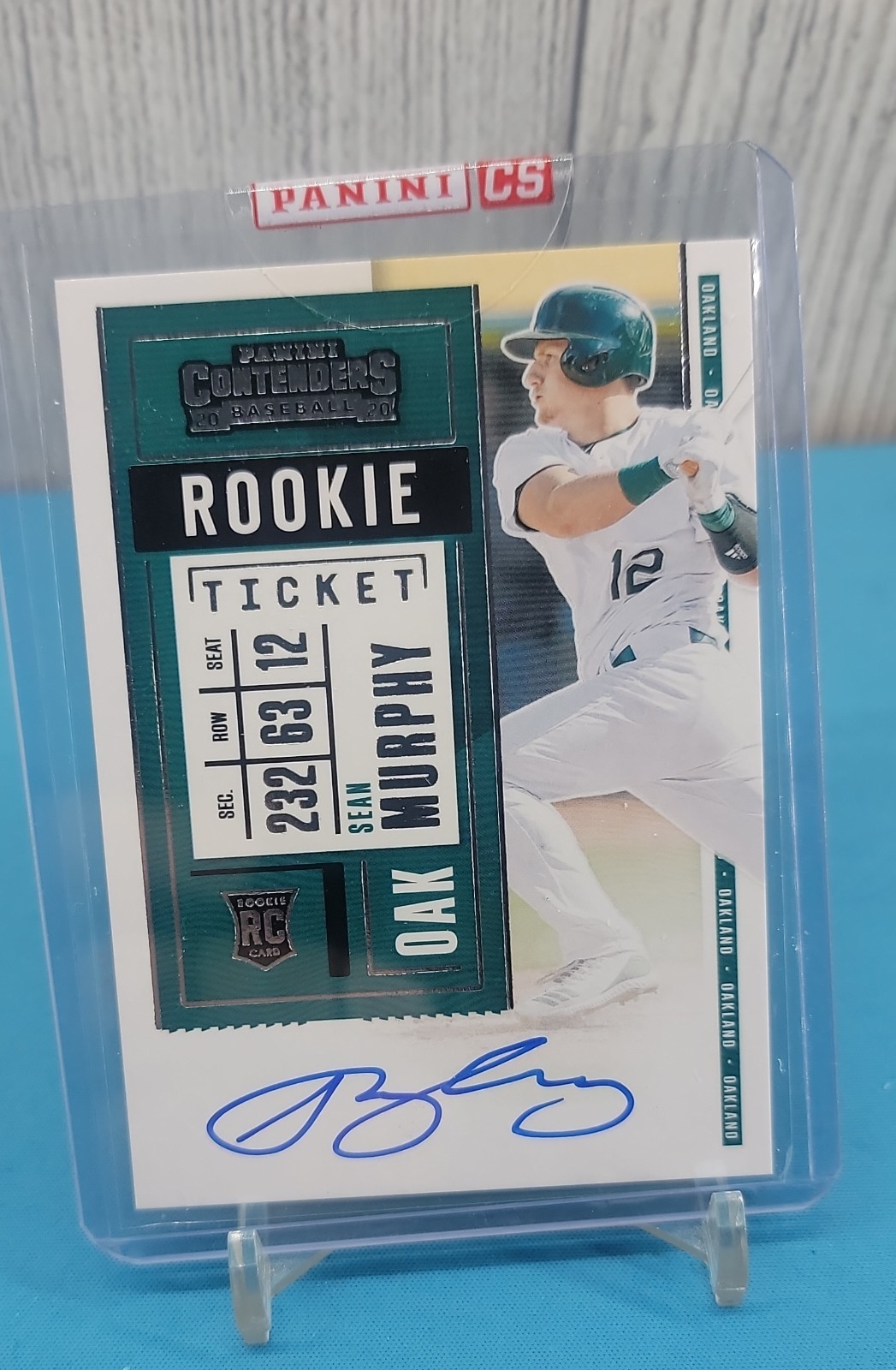 2020 Panini Contenders - Rookie Ticket Variation B Sean Murphy #116 (AU, RC)