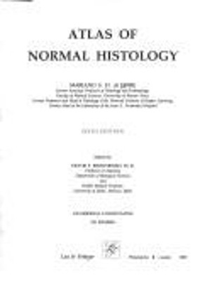 Atlas of Normal Histology Hardcover Mariano S. Di Fiore