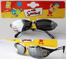 Rare 2003 The Simpsons Sunglasses 100 UV Protection Bart  Milhouse New  