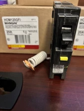 SQUARE D HOM120GFI  Lot Of 10 20Amp SP-120/240V Circuit Breaker Homeline