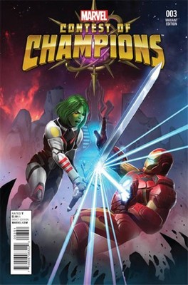 Contest Of Champions #3 Game 1:10 Variant Marvel Comics