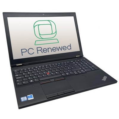Lenovo ThinkPad P50 Core i7-6820HQ 32GB RAM 512SSD Nvidia 15,6'' 4K Win11 Laptop