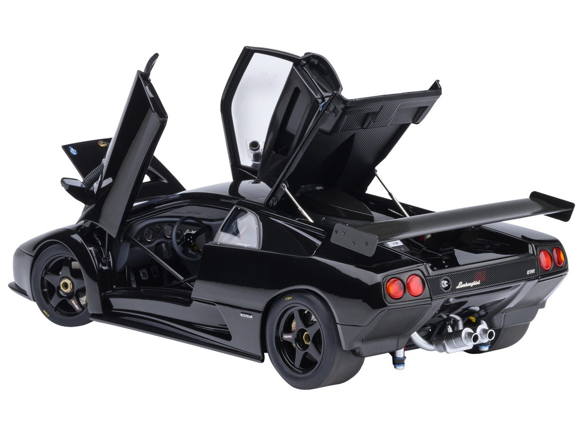 LAMBORGHINI DIABLO GTR DEEP BLACK 1/18 MODEL CAR BY AUTOART 79137