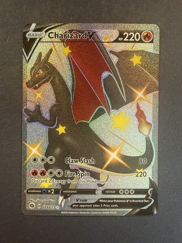 Charizard V 079/073 Secret Rare Champion's Path Pokemon English NM