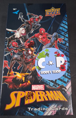 2024 Marvel Spider-Man Upper Deck New Factory Sealed Box. 12 packs per box.