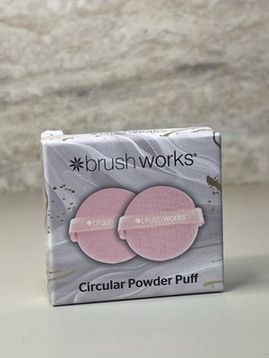 Brushworks Basic Make-up Sponge RundSchminkschwamm Blender Rosa Pink Neu