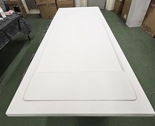 TL2590 DOCCIA 10STR160080BL42DH0 STROMBOLI RESIN SHOWER TRAY. WHITE, 160X80CM