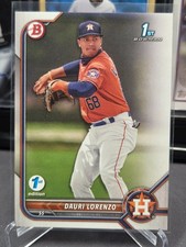 Dauri Lorenzo 2022 Bowman Baseball 1st Edition #BPPF11 🔥 Prospect 1st 🔥 Astros