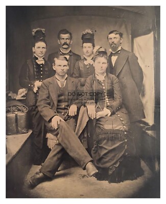 WYATT EARP DOC HOLLIDAY BIG NOSE KATE WILD WEST SHERIFF LAWMEN 8X10 PHOTO