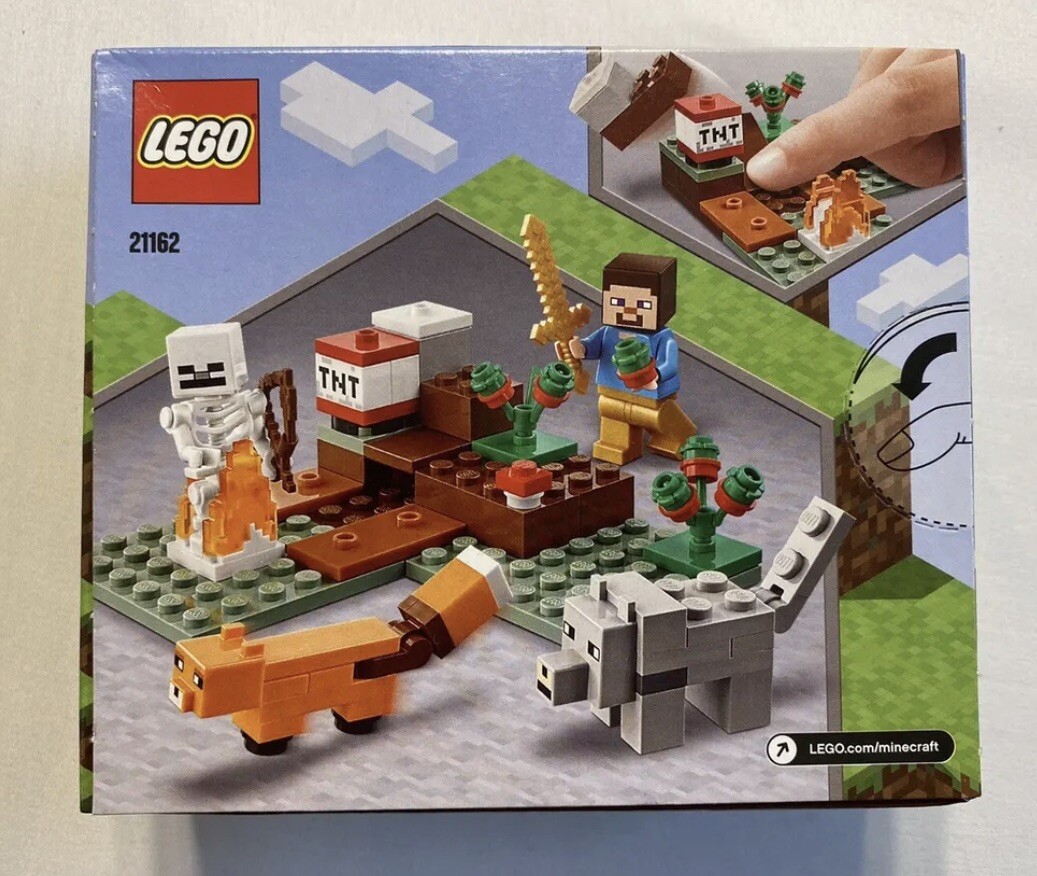 RETIRED LEGO Minecraft 21162 The Tiaga Adventure 74 Pcs New