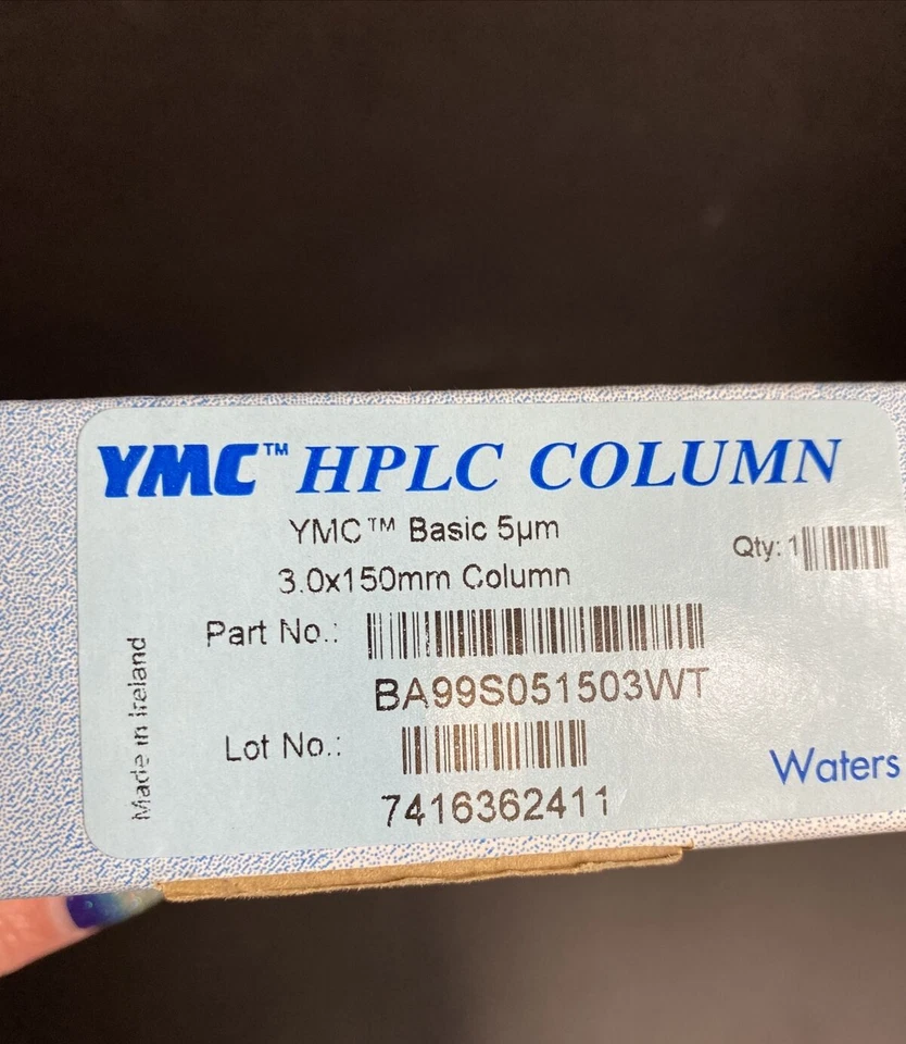 YMC HPLC Columna Básica 5 um 3,0 x 150 mm Caja Sellada Foto 4 de 4